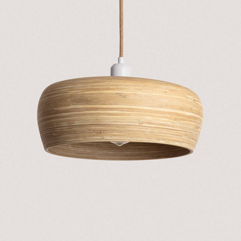 Producto de Lámpara Colgante Bambú Shuka Sari ILUZZIA