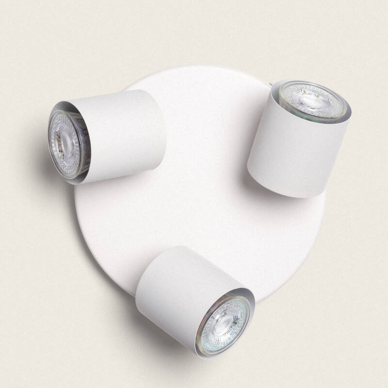 Producto de Lámpara de Techo Circular de 3 Focos Edesta Round