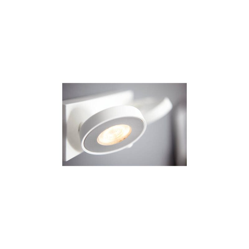 Producto de Lámpara de Techo LED Regulable WarmGlow 2x4.5W PHILIPS Clockwork