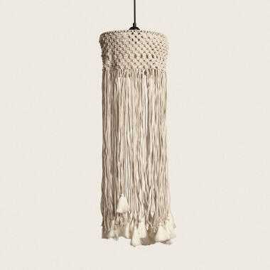 Producto de Lámpara Colgante Algodón Macramé Hupa