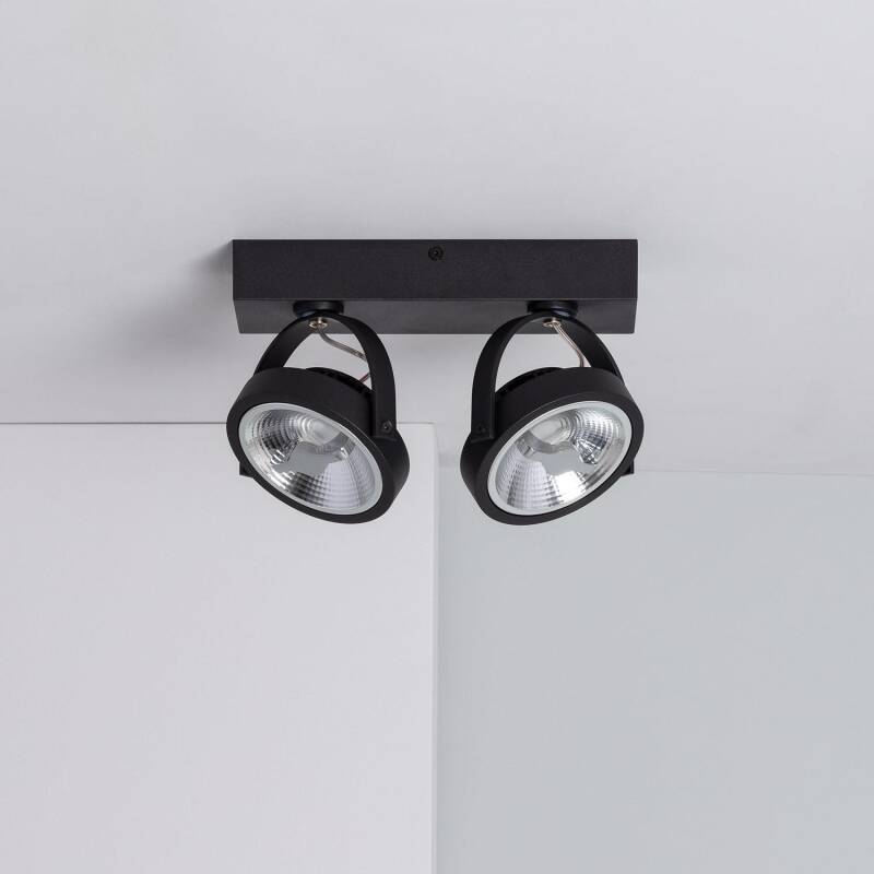 Producto de Foco LED 30W CREE de Superficie Direccionable AR111 Regulable Negro