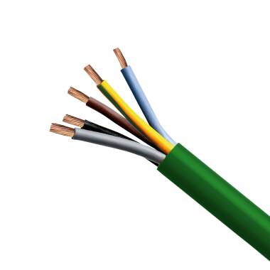 Producto de Cable Eléctrico Manguera 5x4mm² Libre Halógenos RZ1-K (AS)