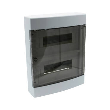 Quadro Elétrico Superfície Porta Transparente IP30 MAXGE SIGMA ECO 36