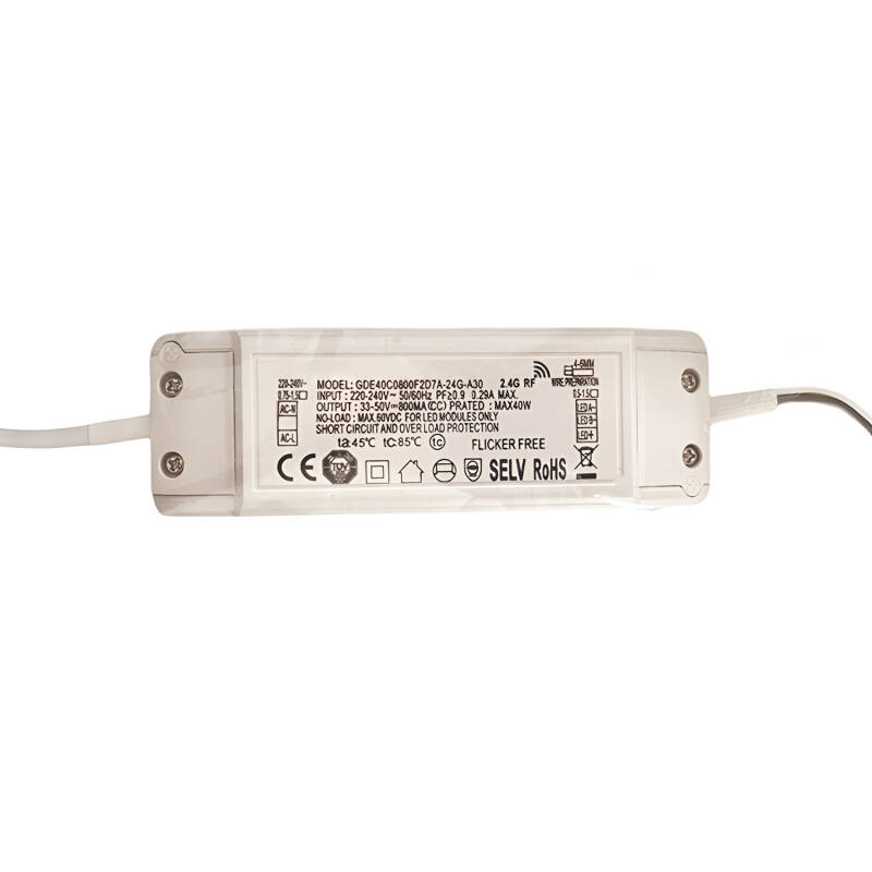 Produto de Driver Regulável CCT Saída 33-50V DC 40W