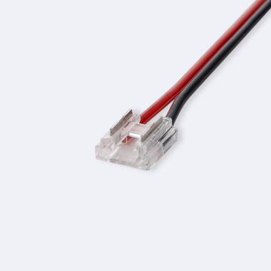Producto de Conector Hipopótamo doble con cable para Tira LED 24V DC SMD IP20 Ancho 10mm Monocolor IC 4 PIN