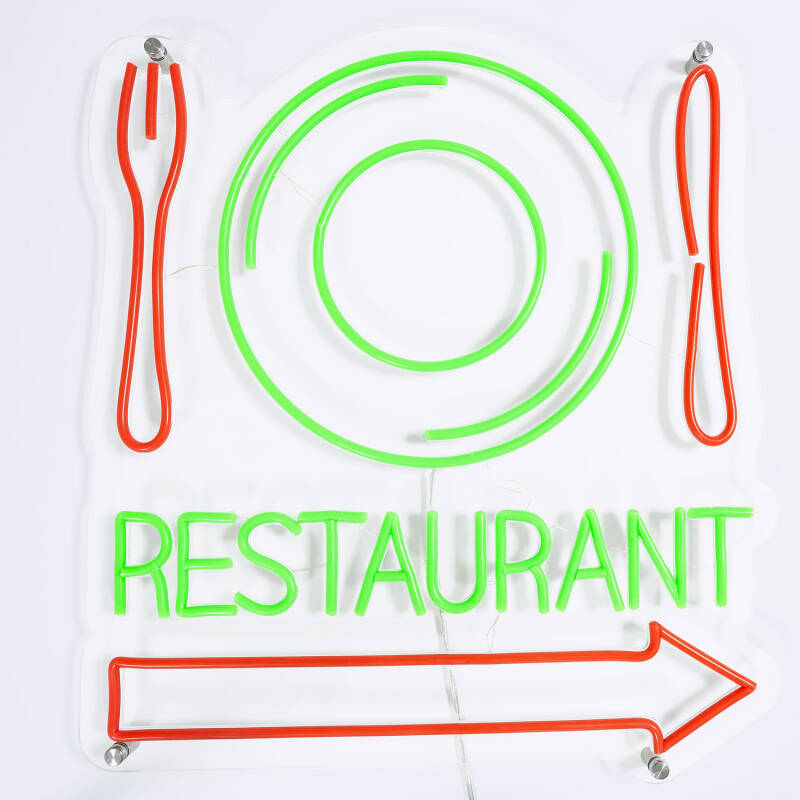 Producto de Cartel Neón LED Restaurant