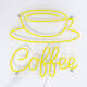 Producto de Cartel Neón LED Coffee