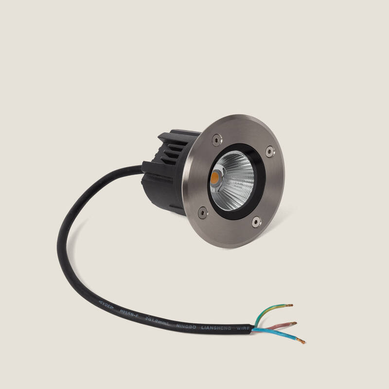 Producto de Foco Exterior LED 6W Empotrable Suelo Scuba  Acero Inoxidable