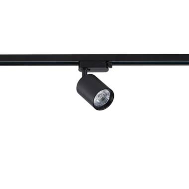 Foco Carril LED Monofásico 10W Regulável New Mallet Preto No Flicker UGR15