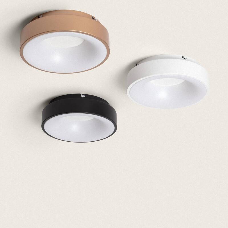 Produto de Plafon LED 20W Circular Metal Ø300 mm CCT Selecionável Jacob