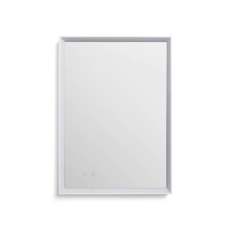 Produto de Espelho Casa de Banho com Luz LED e Anti-embaciamento 70x50 cm Maia