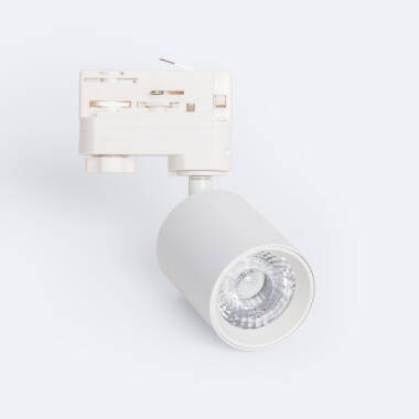 Foco Carril LED Trifásico 10W Regulável New Mallet Branco No Flicker UGR15