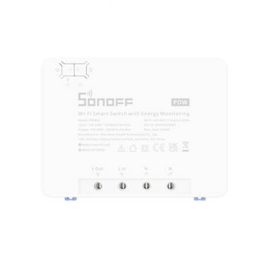 Producto de Interruptor WiFi Medidor de Energía SONOFF POWR3 25A