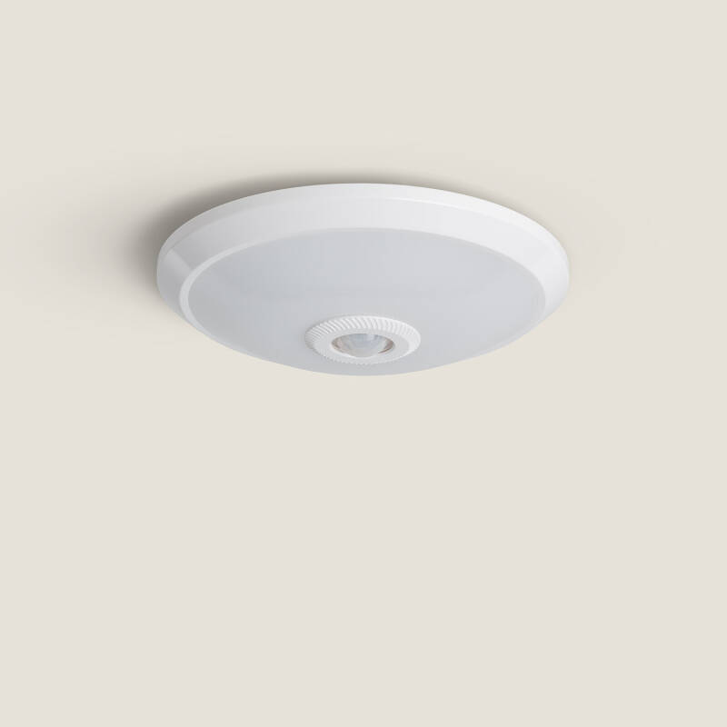 Producto de Plafón LED Techo 8W con Sensor de Movimiento PIR y Crepuscular Design 