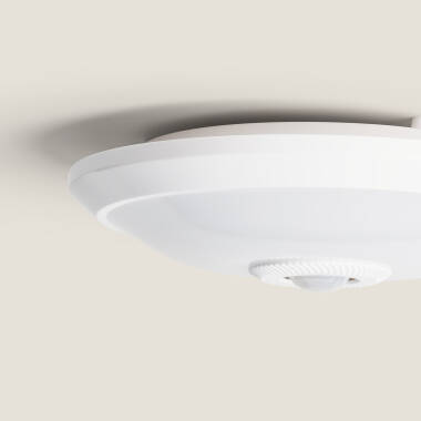 Producto de Plafón LED Techo 8W con Sensor de Movimiento PIR y Crepuscular Design 