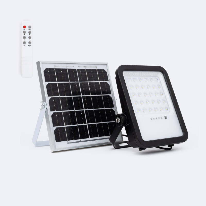 Producto de Foco Solar Exterior LED Nurda 5W 700 lm IP65 con Control Remoto