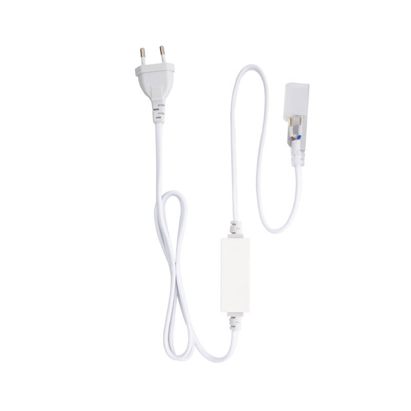 Producto de Cable Rectificador Corriente para Tira Neón LED Regulable 220V AC 120 LED/m Monocolor IP67 a Medida Corte cada 100 cm