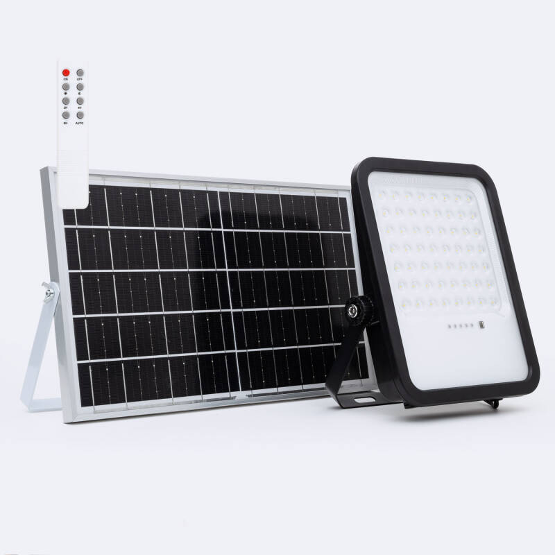 Producto de Foco Solar Exterior LED Nurda 15W 1700 lm IP65 con Control Remoto