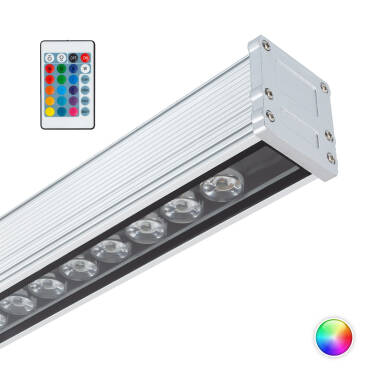 Bañador de Pared LED RGB 36W IP65 100cm