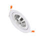 Produto de Foco Downlight LED 12 W Direccionável Circular AR111 Corte Ø120 mm