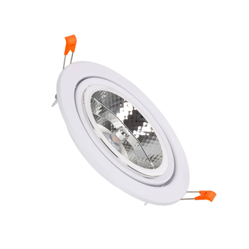 Produto de Foco Downlight LED 12 W Direccionável Circular AR111 Corte Ø120 mm