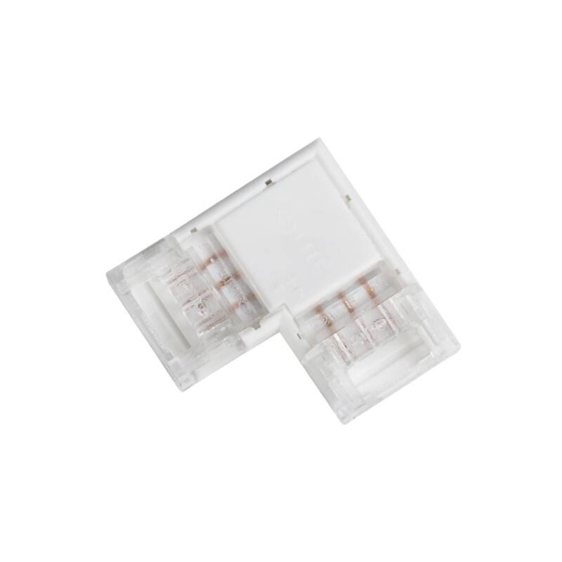 Produto de Conector Hipopótamo “L” para Fita LED CCT 12-24V DC Largura 10 mm