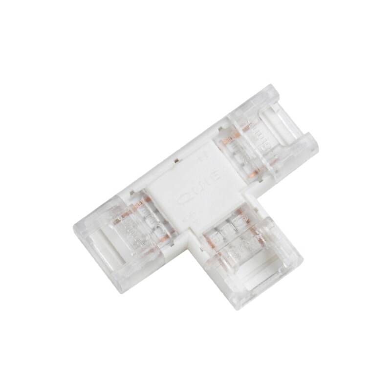 Produto de Conector Hipopótamo “T” para Fita LED Monocor 12-24V DC Largura 8 mm