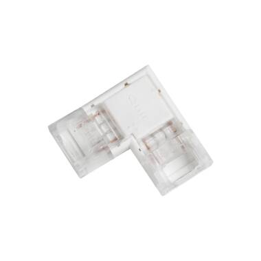 Conector Hipopótamo Esquina para Tira LED Monocolor 12-24V DC Ancho 8 mm