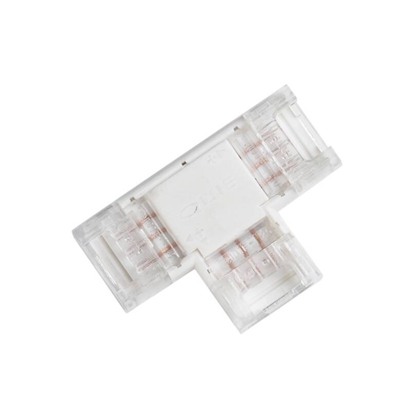 Producto de Conector Hipopótamo "T" para Tira LED CCT 12-24V DC Ancho 10 mm