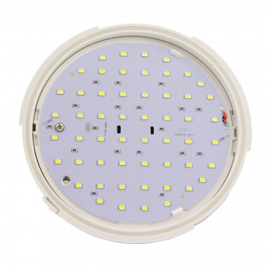 Produto de Luz de Emergência LED Embutido/Superficie 175lm Não Permanente IP65 Circular Corte Ø145 mm