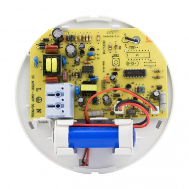Produto de Luz de Emergência LED Circular Impermeável 2W IP65