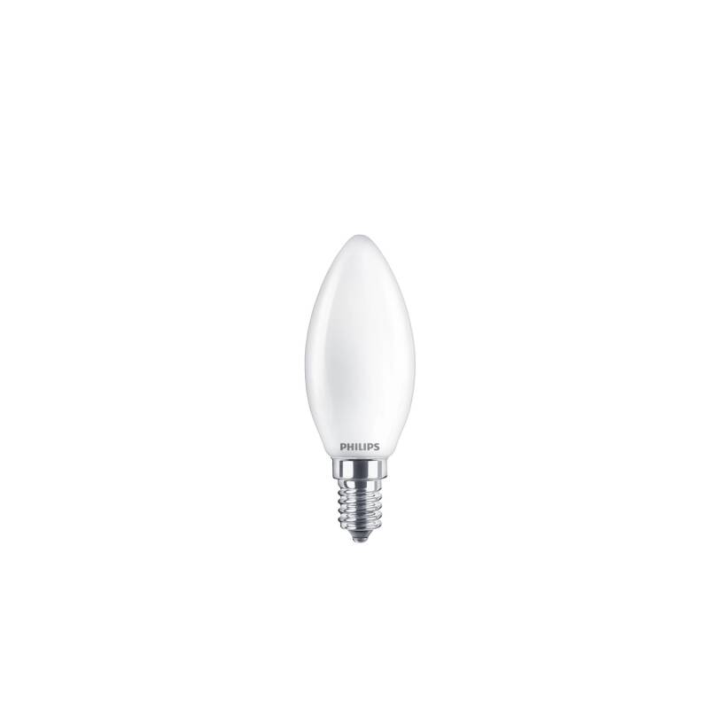 Producto de Bombilla Filamento LED E14 4,3W 470 lm BA38 Regulable PHILIPS Candle