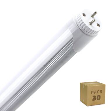 Tubo LED T8 G13 120 cm Aluminio Conexión Un Lateral 18W 120 lm/W (Pack 30 un)