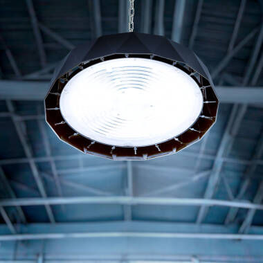 Campana LED Industrial UFO 100W 200 lm/W PHILIPS Xitanium Regulable 1-10V LEDNIX HBM