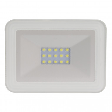 Producto de Foco Proyector LED 10W 120lm/W IP65 Slim Cristal Blanco