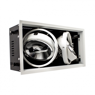Producto de Foco Downlight LED 30W CREE-COB Direccionable AR111 Regulable Corte 315x155 mm No Flicker