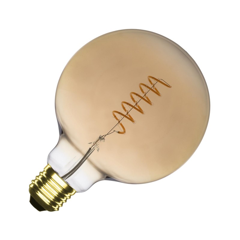Bombilla Filamento LED E27 4W 200 lm Regulable G125 Gold