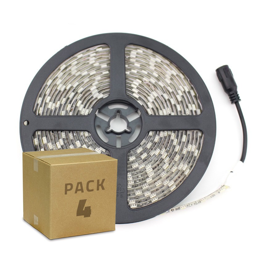 Produto de Pack Fita LED 12V DC SMD5050 60LED/m 5m IP65 (4 Un)