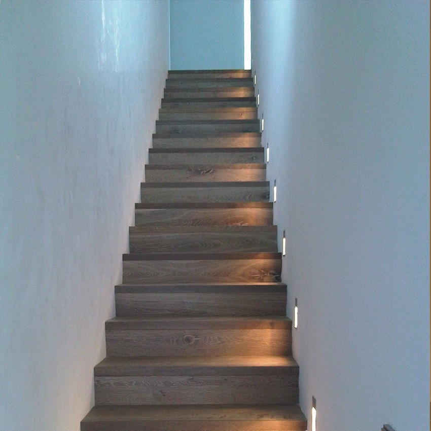 Producto de Baliza de Pared LED 1.5W Empotrable Acero Larry