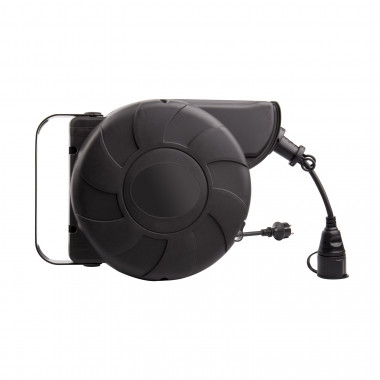 Producto de Carrete de Cable Rebobinado Automático 11m + 2m IP44 para Pared