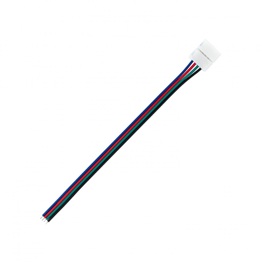 Producto de Cable Conector Rápido Tira LED 12/24V RGB 10mm 4 PIN