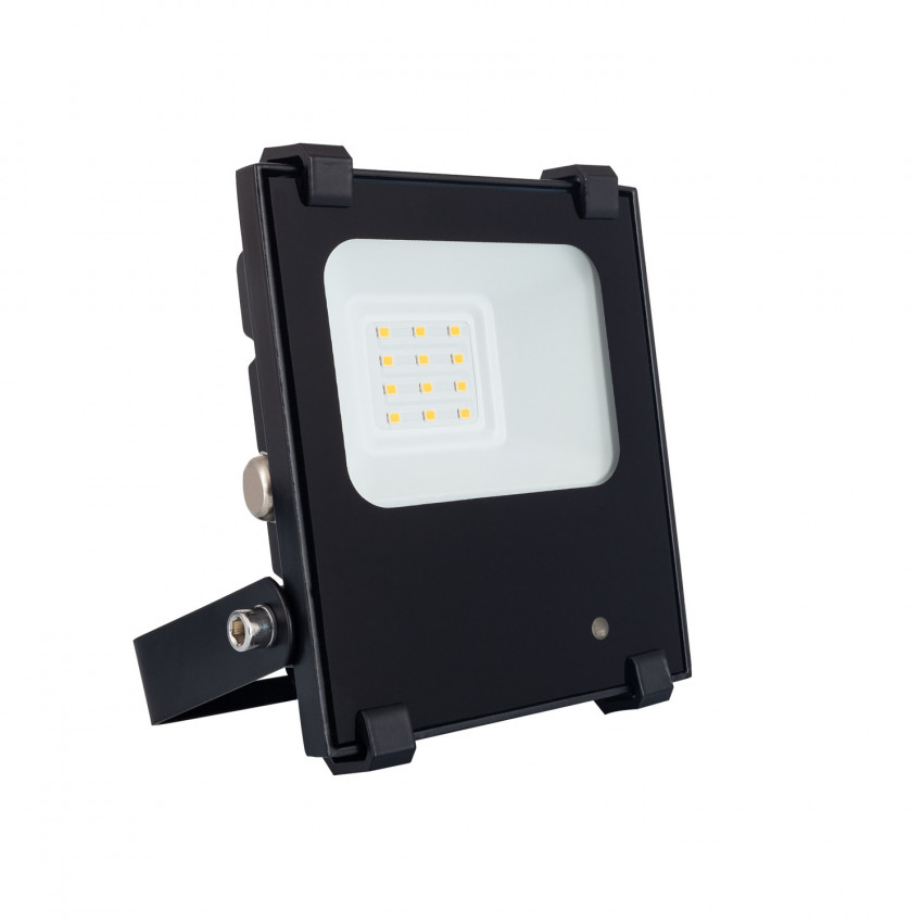 Foco Proyector LED 10W 140 lm/W IP65 HE PRO Regulable con Detector de Movimiento Radar
