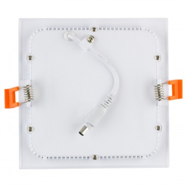 Producto de Placa LED 15W Cuadrada SuperSlim Corte 180x180 mm