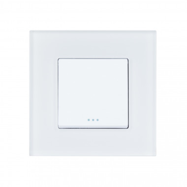 Producto de Interruptor Simple Pulsador con Marco PC Modern