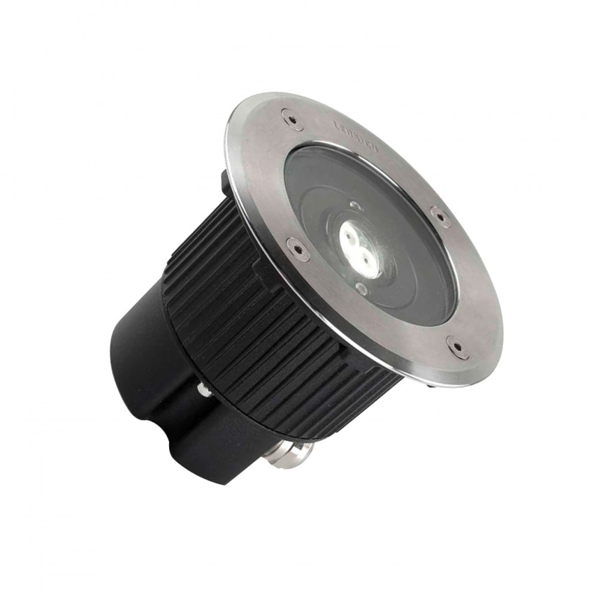 Foco Exterior LED 6W Empotrable Suelo Circular Gea Power Led LEDS-C4 55-9663-CA-CL