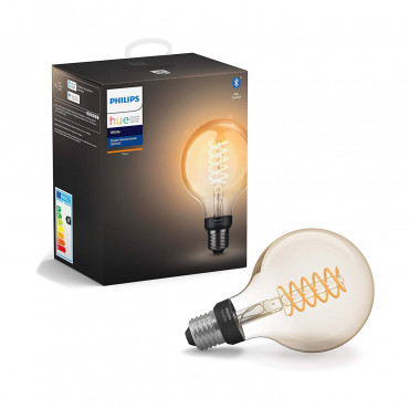 Bombilla Filamento LED E27 7W 550 lm G93 PHILIPS Hue White - efectoLED