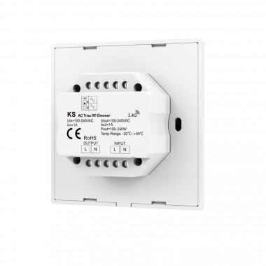 Produto de Interruptor Regulador LED Triac RF compatível con Controlo RF
