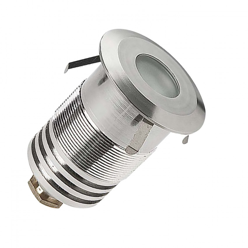 Foco LED Circular Encastrável no Chão Gea Power LED 1W LEDS-C4 55-9620-54-CL