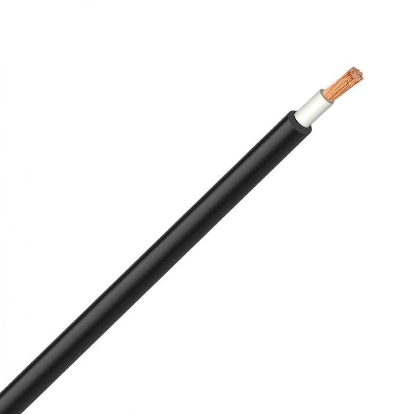 Cable 10mm² PV ZZ-F Negro    