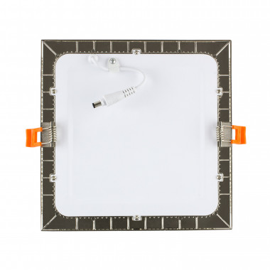 Produto de Placa LED Quadrada  SuperSlim 18W LIFUD Silver de Corte  205x205 mm 